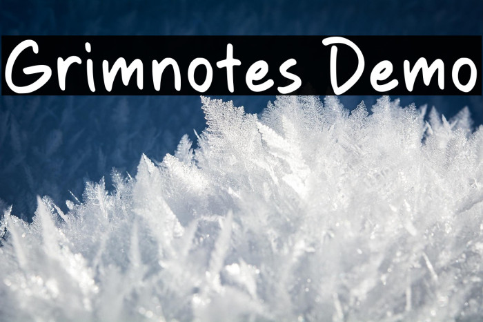 Grimnotes Demo Example 1