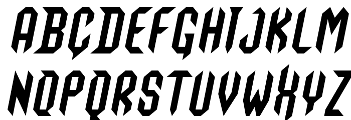Grimoire Of Death Italic Font LOWERCASE