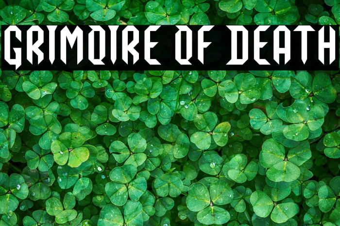 Grimoire Of Death Example 1