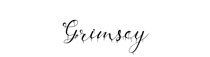 Grimscy  font caratteri gratis