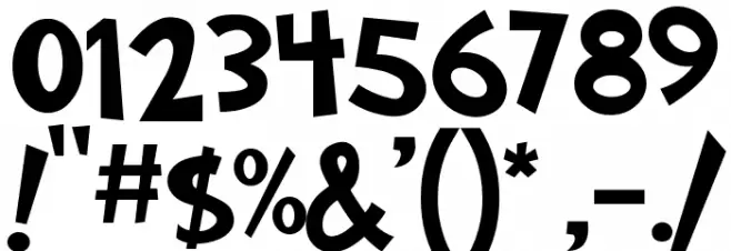 Grinched 2.0 Font OTHER CHARS