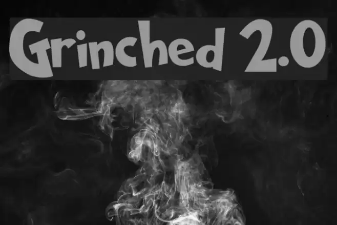 Grinched 2.0 Font examples