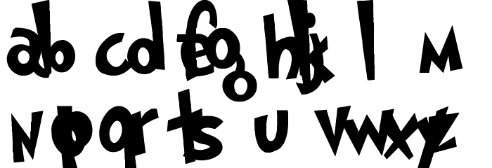 Grinched Regular Font LOWERCASE