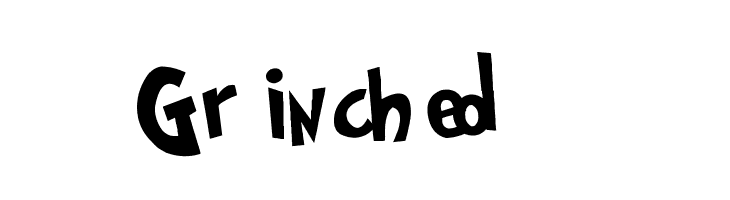 Grinched  Скачать бесплатные шрифты