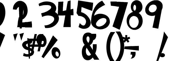 Grinched Font OTHER CHARS