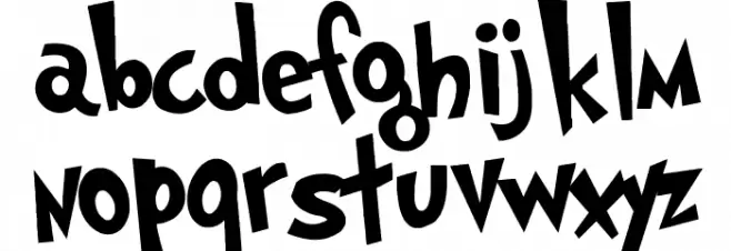 Grinched फ़ॉन्ट लोअरकेस