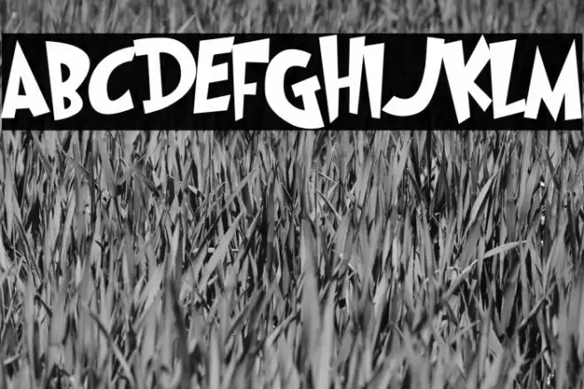 Grinched2.0 Font examples