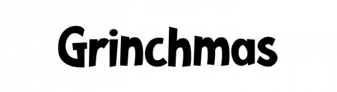 Grinchmas  Frei Schriftart Herunterladen