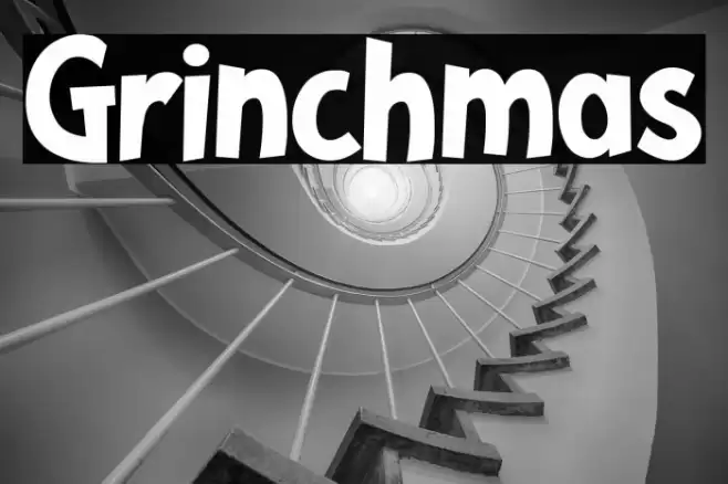 Grinchmas フォント examples