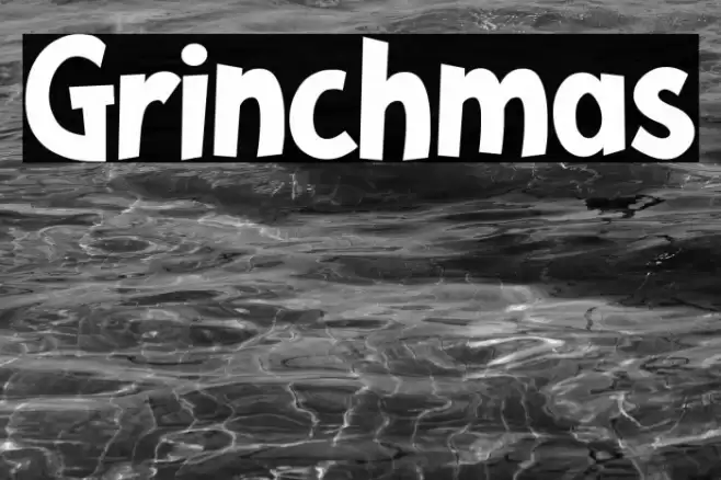 Grinchmas フォント examples