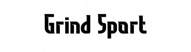 Grind Sport  フリーフォントのダウンロード