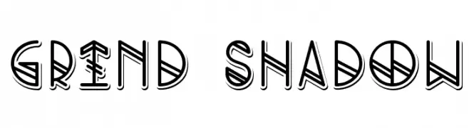 Grind shadow  Descarca Fonturi Gratis