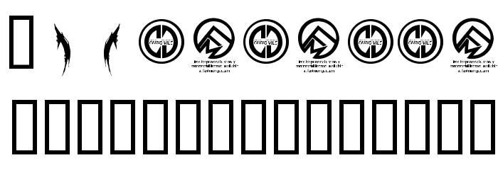 GrindMafia Font OTHER CHARS