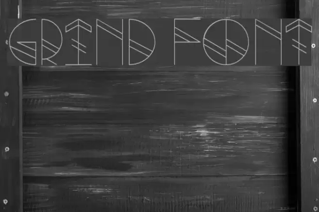 Grind Font examples