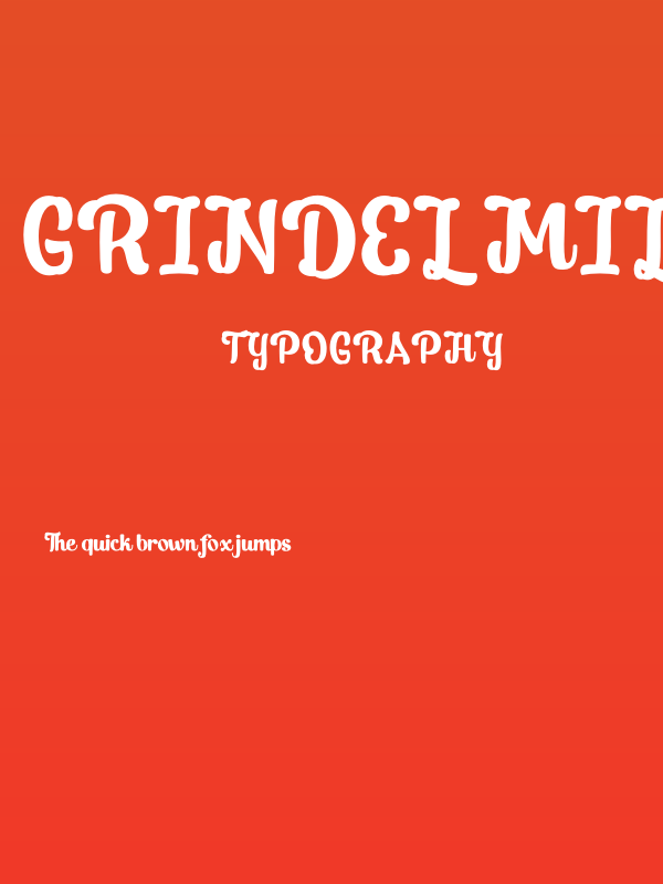 Grindel Milk personal use Poster