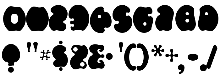 Grinder Heavy Font OTHER CHARS