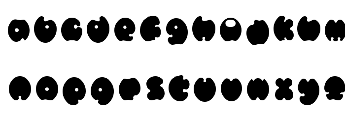 Grinder Heavy Font LOWERCASE