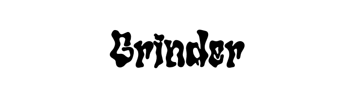 Grinder  免费字体下载