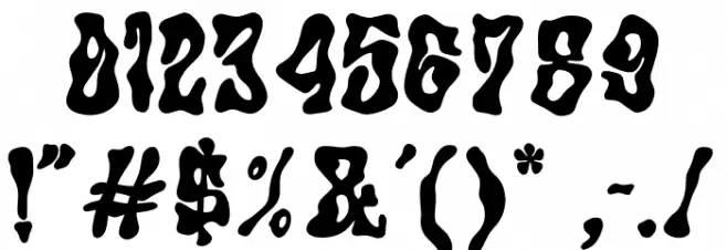 Grinder Font OTHER CHARS