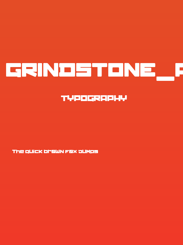Grindstone_PersonalUseOnly Poster