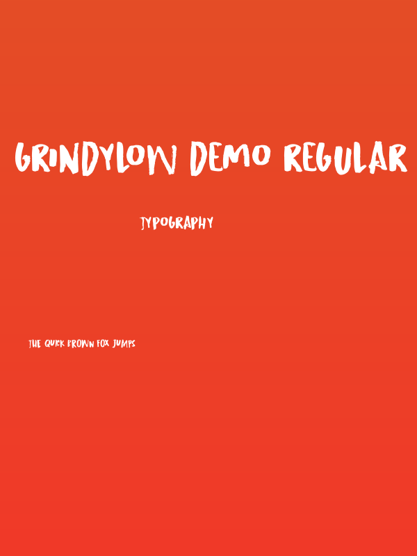 Grindylow DEMO Regular Poster