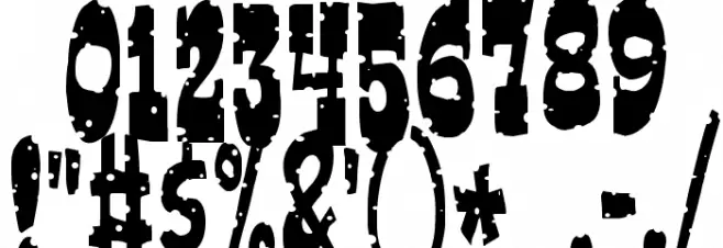 Gringo Nights Font OTHER CHARS