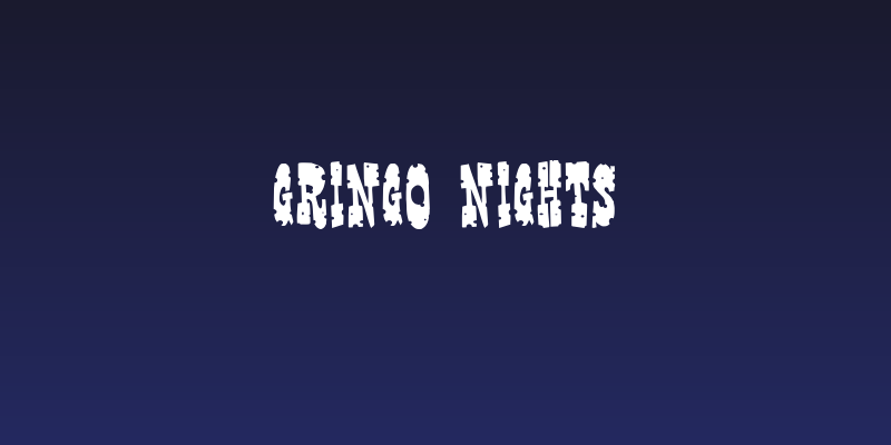 Gringo Nights Social Header