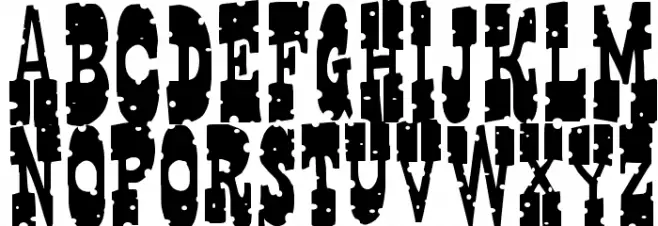Gringo Nights 字体 小写
