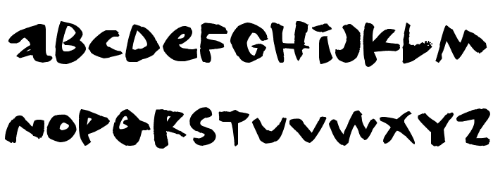 Gringo Font LOWERCASE