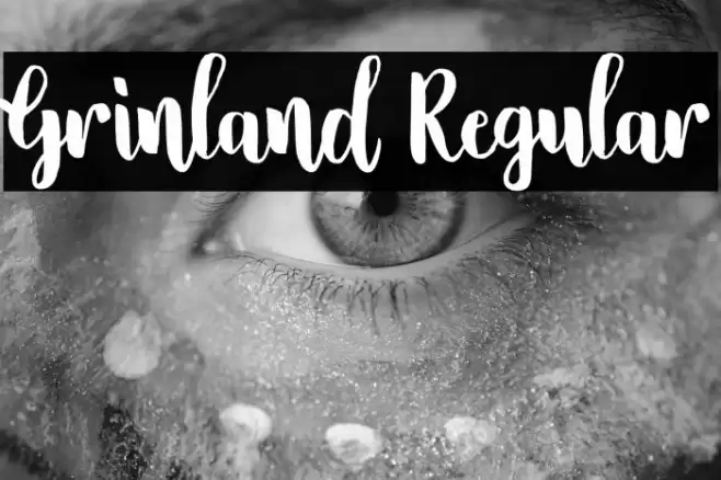 Grinland Regular Font examples