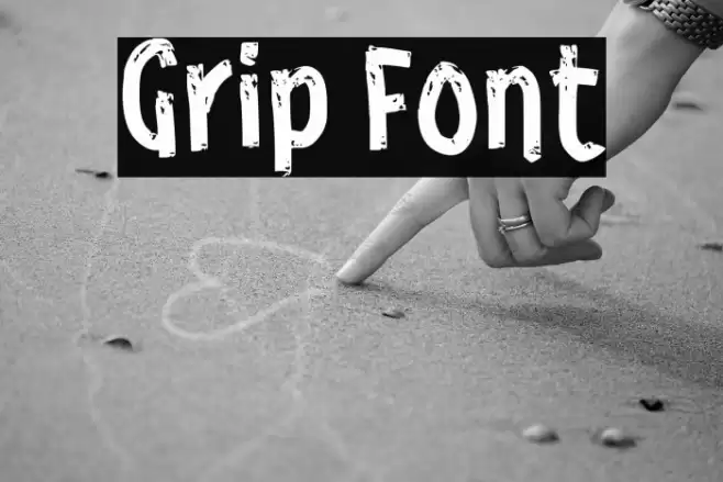 Grip Font examples