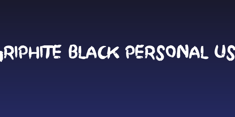 Griphite Black PERSONAL USE Social Header