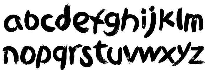 Griphite Black PERSONAL USE Font LOWERCASE