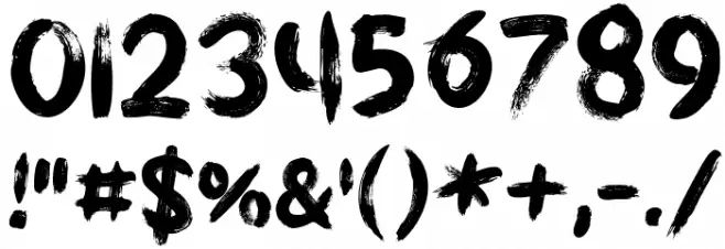 Griphite PERSONAL USE Font OTHER CHARS