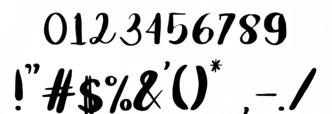 Griselda Regular Font OTHER CHARS