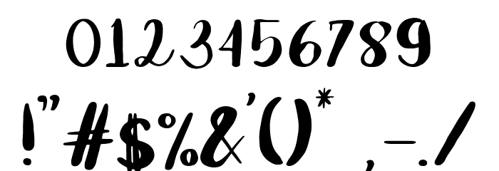 Griselda Regular Font OTHER CHARS
