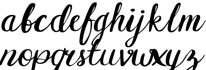 Griselda Regular Font LOWERCASE