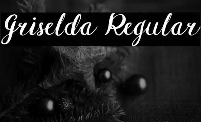 Griselda Regular Font examples