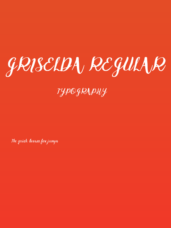 Griselda Regular Poster