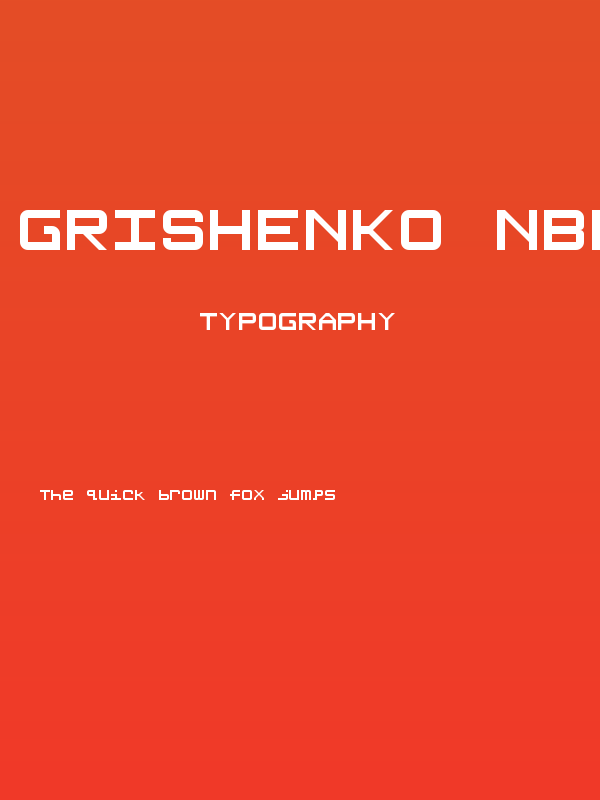 Grishenko NBP Regular Poster