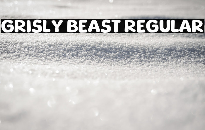 Grisly Beast Regular Example 2