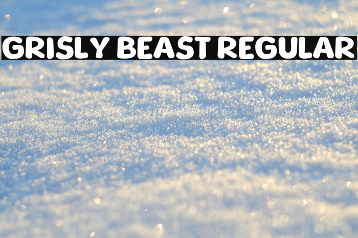 Grisly Beast Regular Example 3