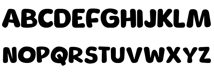 Grisly Beast Regular Font LOWERCASE