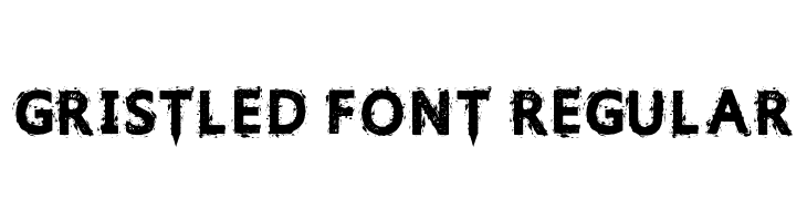 Gristled Font Regular  免费字体下载