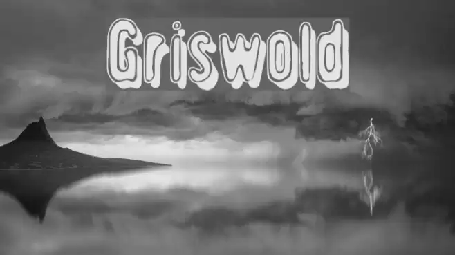 Griswold Font examples