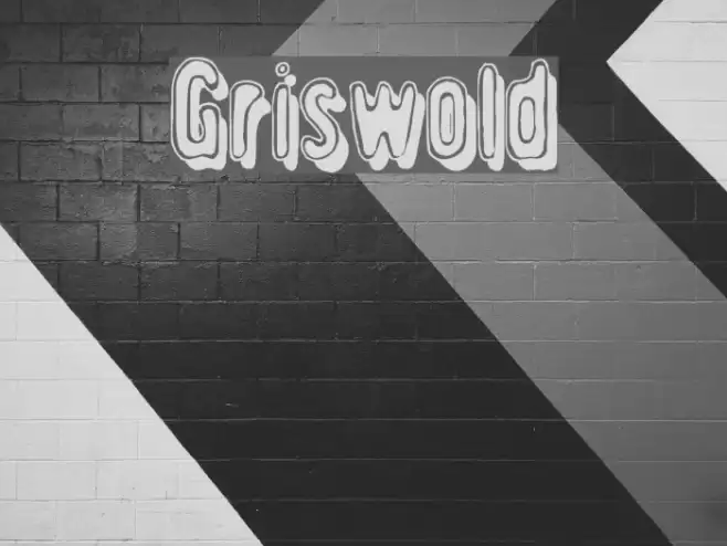 Griswold Font examples