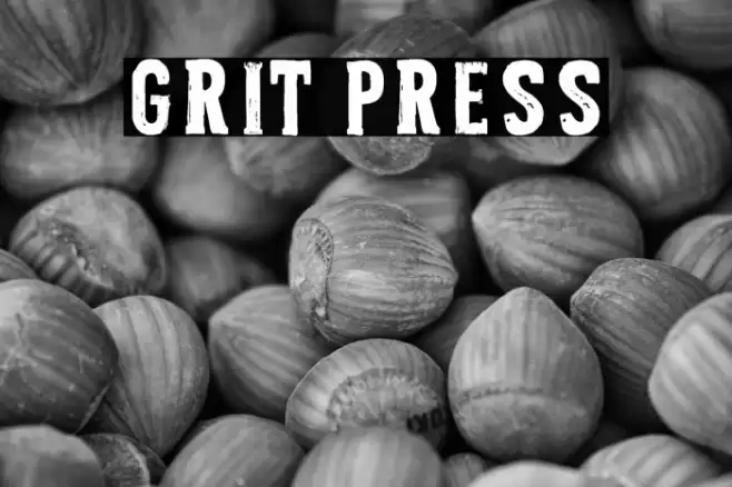 Grit Press Polices examples