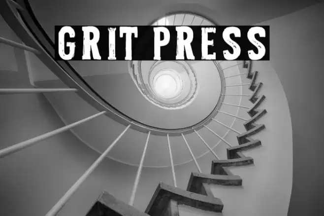 Grit Press Polices examples