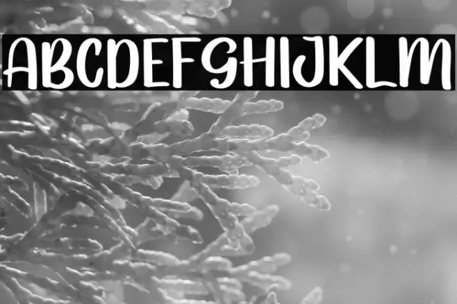 Grithani Font examples