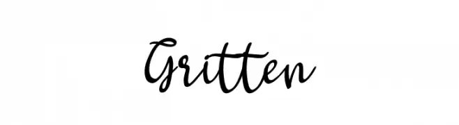 Gritten  font caratteri gratis
